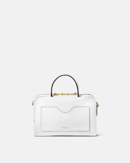 La Medusa Leather Boston Bag