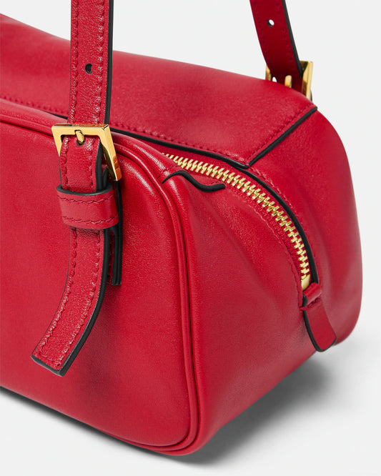 Versace Tag Nappa Bowling Bag