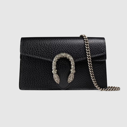 Dionysus mini bag black leather