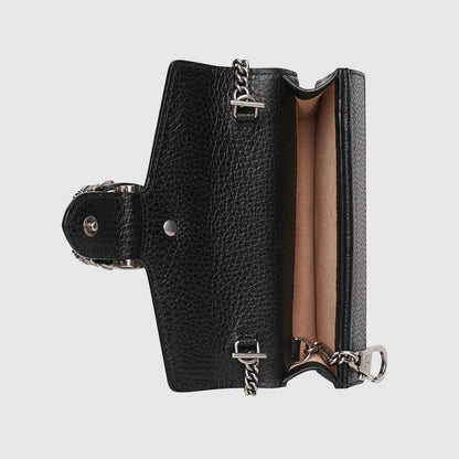 Dionysus mini bag black leather