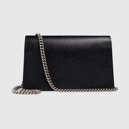 Dionysus mini bag black leather